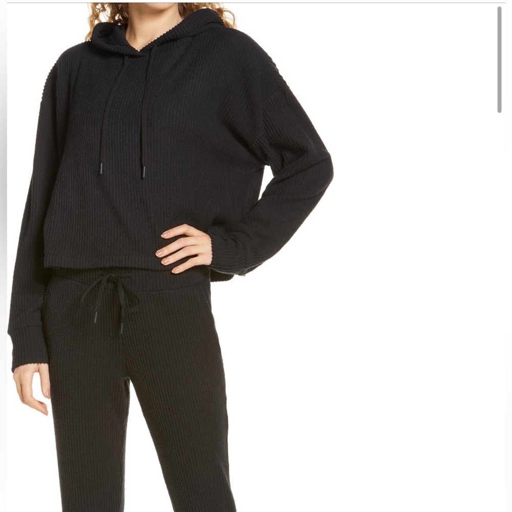 Zella jogger set with cropped hoodie